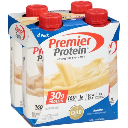 PREMIER PROTEIN Premier Protein Protein Shake Vanilla 11 fl. oz., PK12 P2A010304IS0201